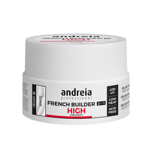 ANDREIA PROFESSIONAL - French Builder 2 in 1 High White  22gr